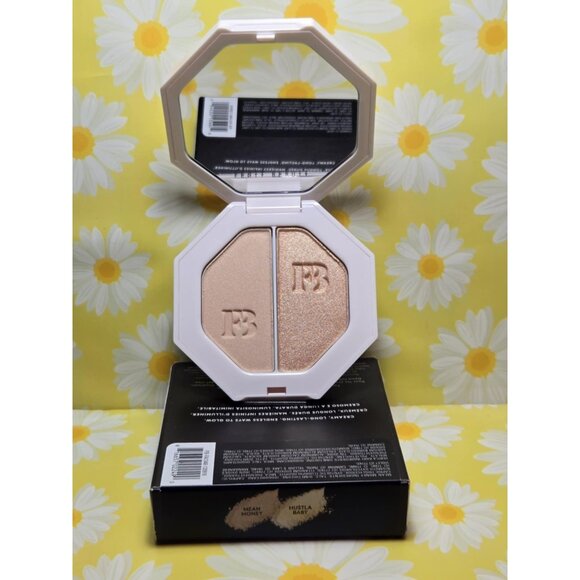 Fenty Beauty Killawatt Freestyle Highlighter Duo MEAN MONEY HU$TLA BABY - Picture 1 of 8